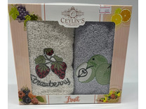 Набор полотенец Ceylin махровые (30*50, 2 шт) / Activ Набор полотенец Ceylin махровые (30*50, 2 шт) / Activ