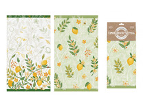 Набор полотенец Лимонный сад 765792 хлопковая ткань 40*70 (2 шт) / Нордтекс