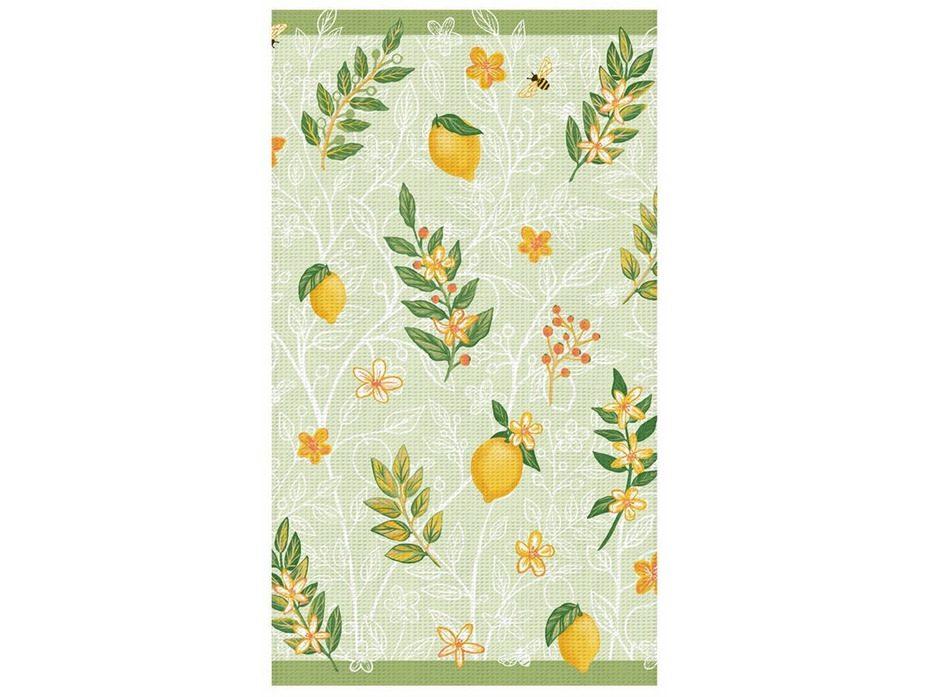 Набор полотенец Лимонный сад 765792 хлопковая ткань 40*70 (2 шт) / Нордтекс