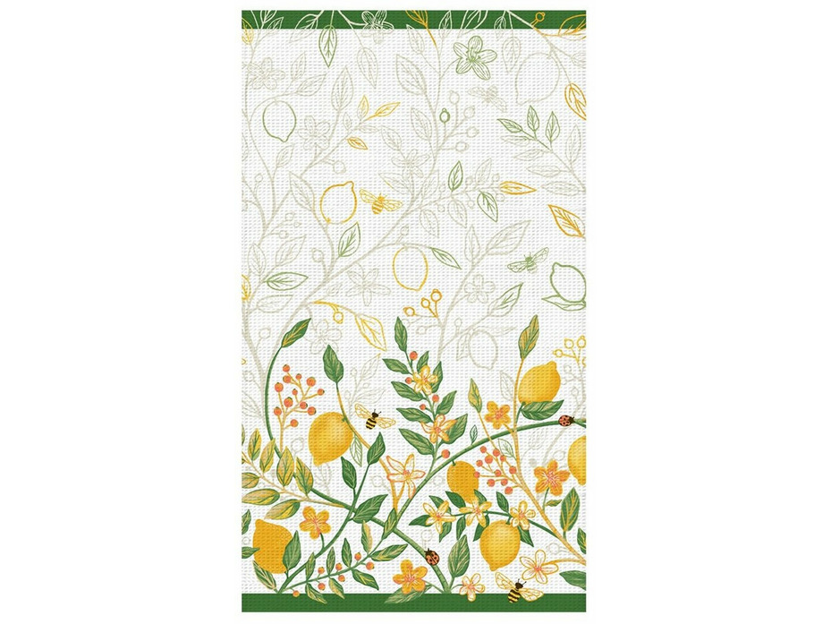 Набор полотенец Лимонный сад 765792 хлопковая ткань 40*70 (2 шт) / Нордтекс