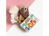 Подарочный набор 5428930 Пенная вечеринка (Полотенце, мочалка-варежка, мочалка, щетка, массажер) / Этель Подарочный набор 5428930 Пенная вечеринка (Полотенце, мочалка-варежка, мочалка, щетка, массажер) / Этель