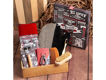 Подарочный набор 5145523 Лучшему во всем (полотенце, брелок,бритвенный станок, зубная щетка, мочалка, расческа,щетка) / Этель