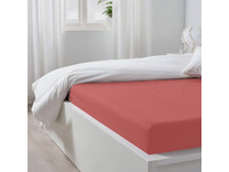 Просыня на резинке 10-7 Коралловый трикотажная 140*200 / Tia Просыня на резинке 10-7 Коралловый трикотажная 140*200 / Tia