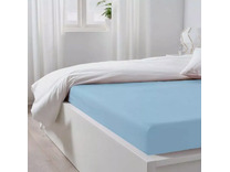 Простыня на резинке 10-15 Голубая ель трикотажная 120*200 / Tia