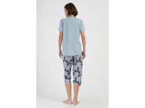 Пижама женская 407039 0945 Незабудки, футболка и капри / Vienetta