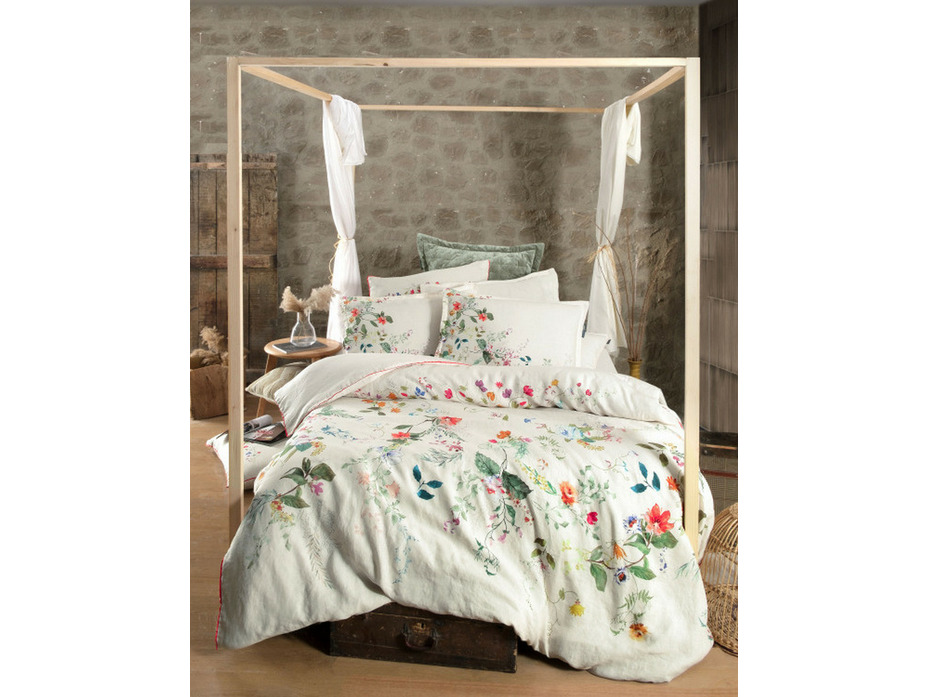 Постельное белье N256 Hemera лен Евро сп / Sarev Постельное белье N256 Hemera лен Евро сп / Sarev