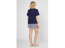 Костюм женский, футболка и шорты YI90042 Brighten your day Синий / DKNY