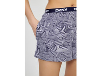 Костюм женский, футболка и шорты YI90042 Brighten your day Синий / DKNY