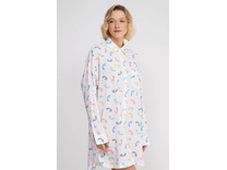 Халат-рубашка YI30008 Weekend kickoff Буквы / DKNY