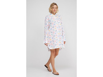 Халат-рубашка YI30008 Weekend kickoff Буквы / DKNY