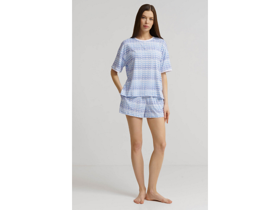 Костюм женский, футболка и шорты YI80039 Fresh Energy Буквы / DKNY