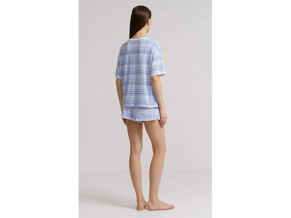 Костюм женский, футболка и шорты YI80039 Fresh Energy Буквы / DKNY