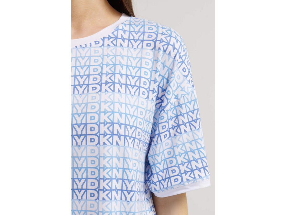 Костюм женский, футболка и шорты YI80039 Fresh Energy Буквы / DKNY