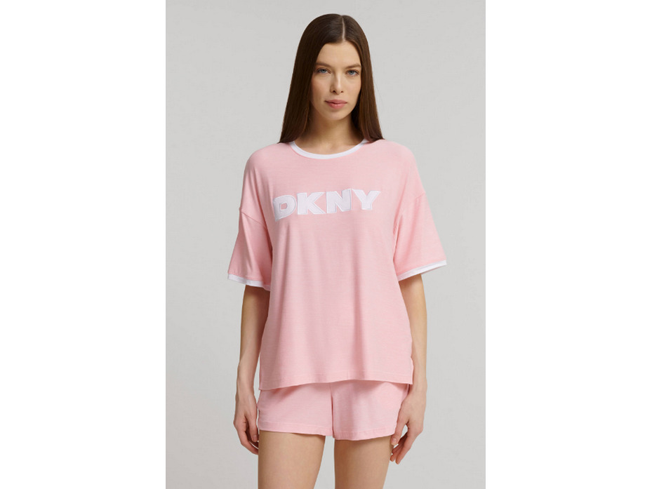 Костюм женский, футболка и шорты YI80039 Fresh Energy 681 / DKNY
