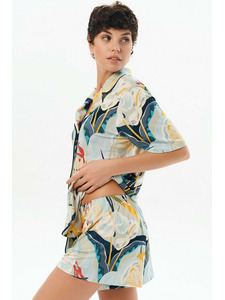 Рубашка женская 101112 Jersey Print / Petit Pas