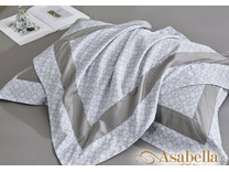 Постельное белье с одеялом 2155-ОМР сатин премиум Евро сп / Asabella Постельное белье с одеялом 2155-ОМР сатин премиум Евро сп / Asabella