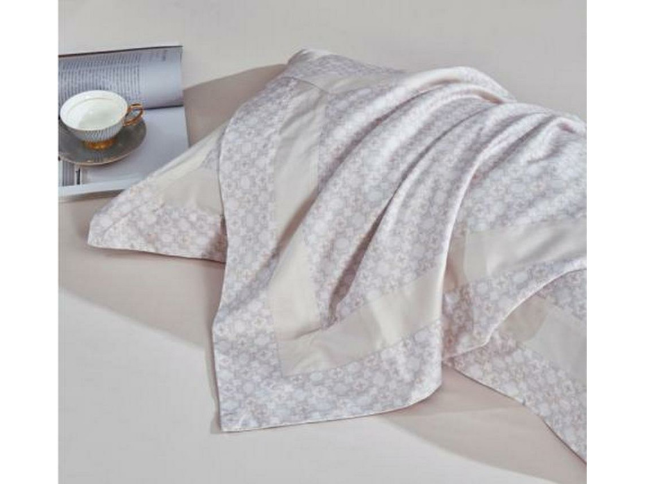 Постельное белье с одеялом 2154-ОМР сатин премиум Евро сп / Asabella