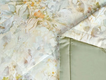 Постельное белье с одеялом 2220-ОМР фланель Евро сп / Asabella