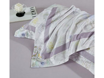 Постельное белье с одеялом 2240-ОМР фланель Евро сп / Asabella