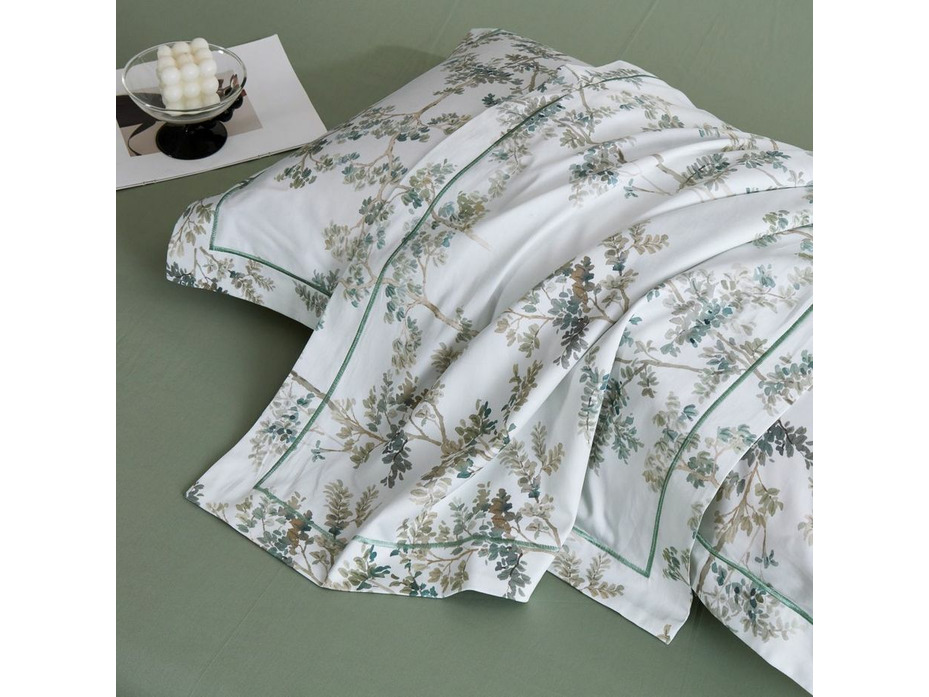 Постельное белье 2233-ОМР сатин премиум Евро сп / Asabella Постельное белье 2233-ОМР сатин премиум Евро сп / Asabella