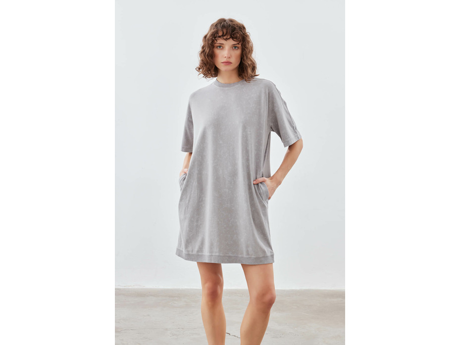 Сорочка женская 50353-Gri Yikamali cottoт / Hays