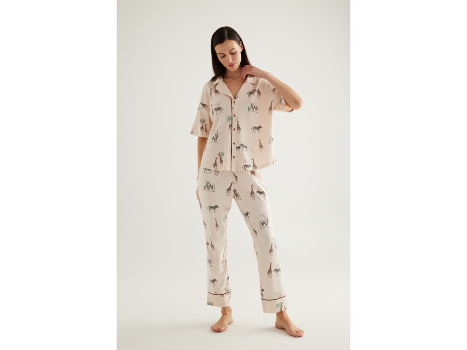 Пижама женская, рубашка и брюки 50323 Jungle / Hays