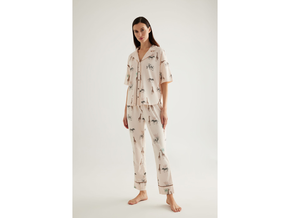 Пижама женская, рубашка и брюки 50323 Jungle / Hays