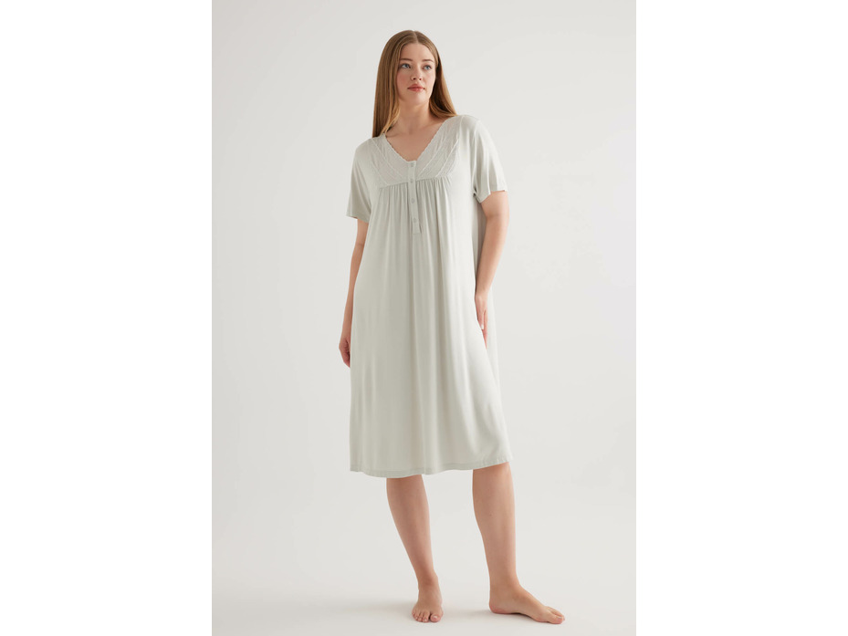 Сорочка женская 50244-Yesil Camomile viscose / Hays