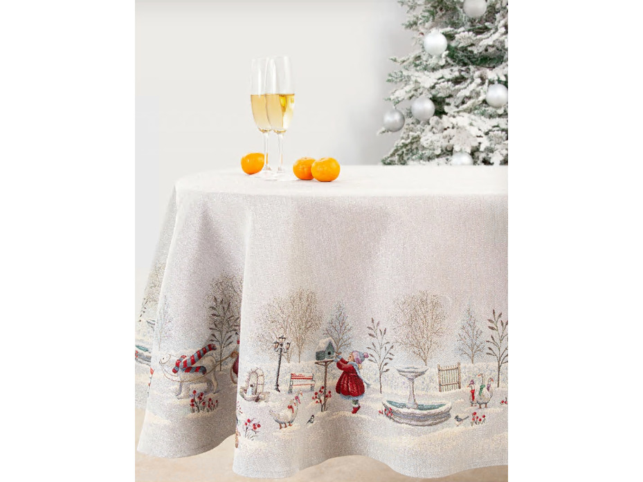 Скатерть 06758 В гостях у сказки 06758 гобелен 160*250 / Le Gobelin Скатерть 06758 В гостях у сказки 06758 гобелен 160*250 / Le Gobelin