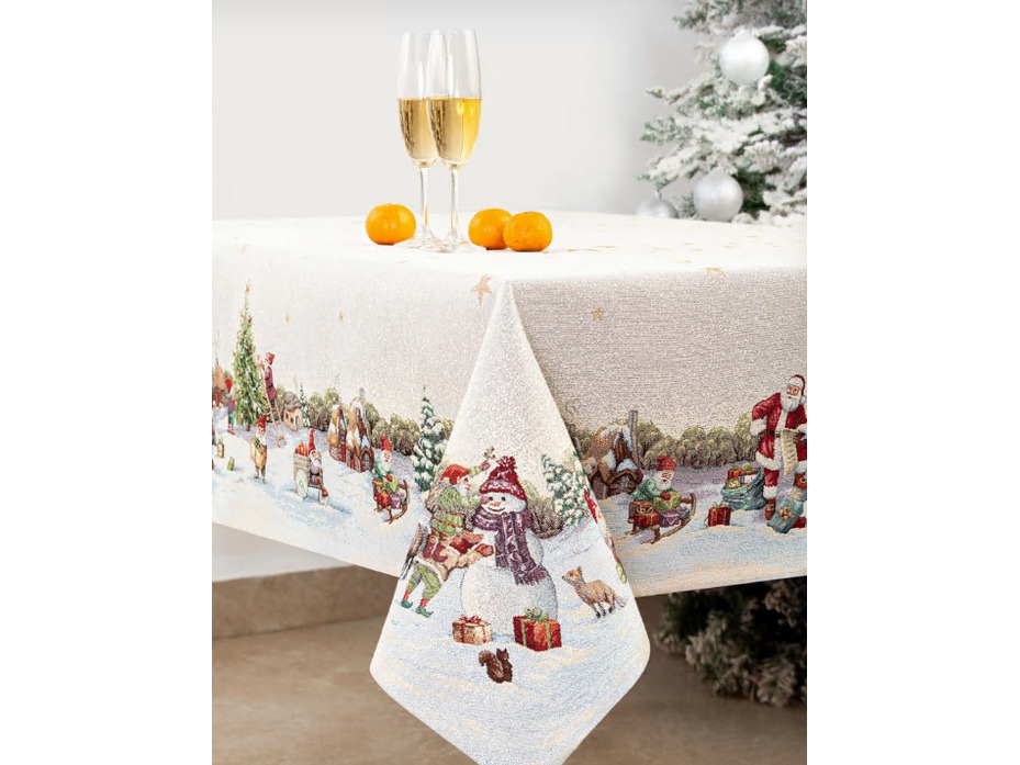 Скатерть Семь гномов 06818 гобелен 160*250 / Le Gobelin Скатерть Семь гномов 06818 гобелен 160*250 / Le Gobelin