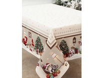 Скатерть Котята у камина 06655 гобелен 160*250 / Le Gobelin