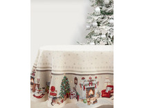 Скатерть Котята у камина 07087 гобелен 160*250 / Le Gobelin