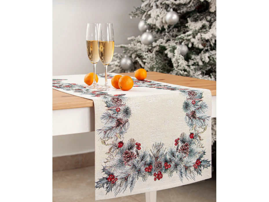 Дорожка Снегири гобелен 44*140 / Le Gobelin Дорожка Снегири гобелен 44*140 / Le Gobelin