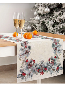 Дорожка Снегири гобелен 44*140 / Le Gobelin