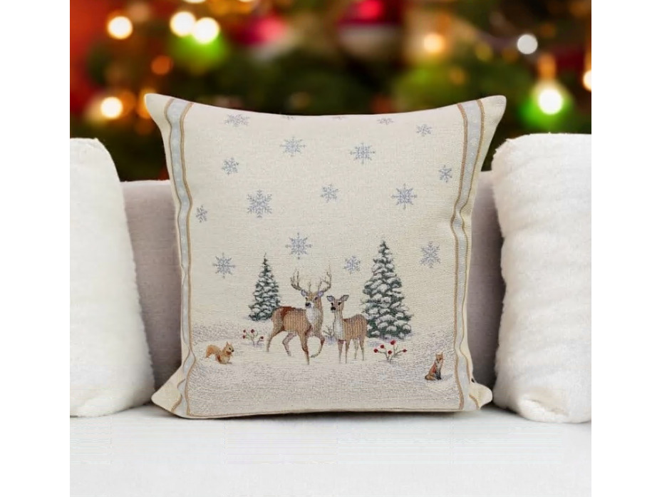 Наволочка декоративная 2416815 Бэмби гобелен 45*45 / Le Gobelin Наволочка декоративная 2416815 Бэмби гобелен 45*45 / Le Gobelin