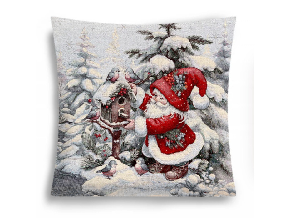 Наволочка декоративная 2517820 Кормушка для птиц гобелен 45*45 / Le Gobelin