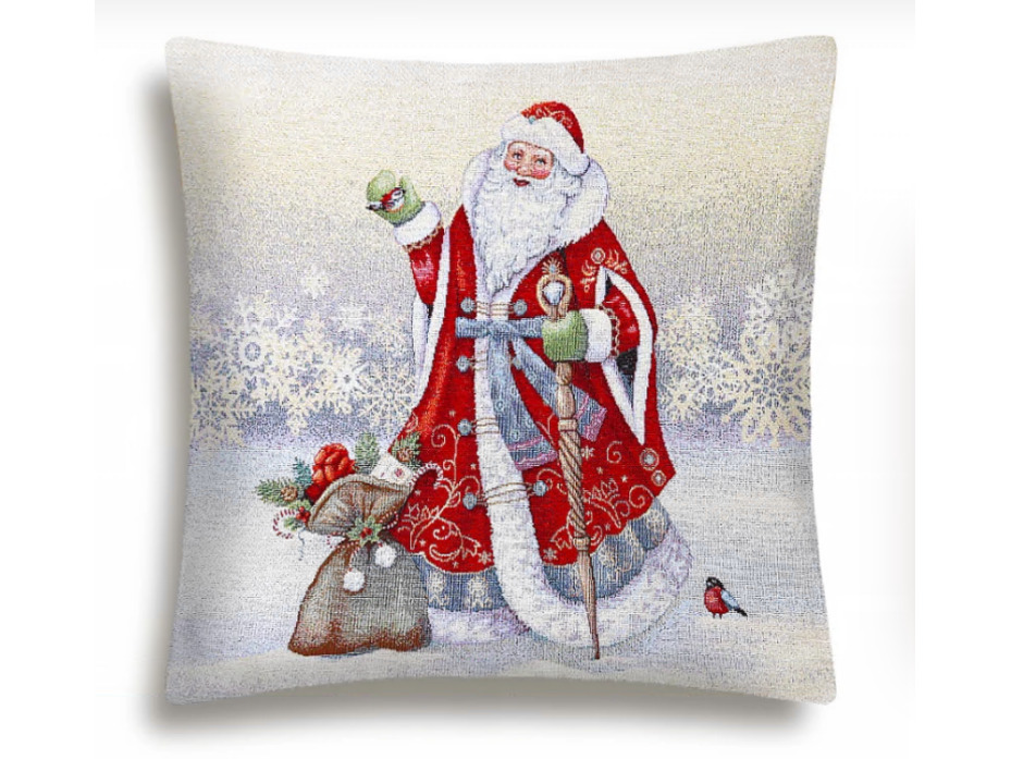 Наволочка декоративная 2519098 Морозко дарю подарки гобелен 45*45 / Le Gobelin