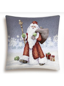Наволочка декоративная 2310055 Морозко несу подарки гобелен 45*45 / Le Gobelin