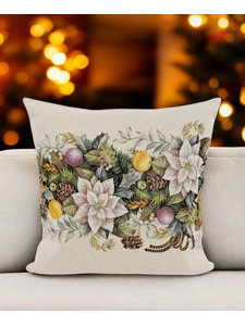 Наволочка декоративная 2416916 В кругу семьи гобелен 45*45 / Le Gobelin