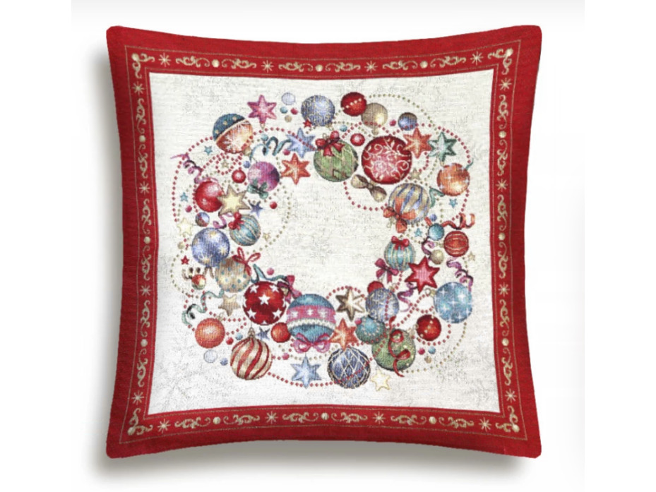 Наволочка декоративная 2517817 Веночек гобелен 45*45 / Le Gobelin