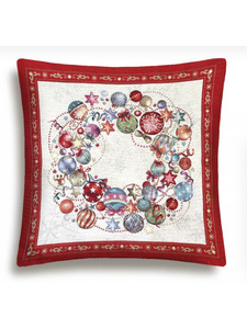 Наволочка декоративная 2517817 Веночек гобелен 45*45 / Le Gobelin