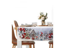 Наперон 2517818 Гномы серебро гобелен 100*100 / Le Gobelin