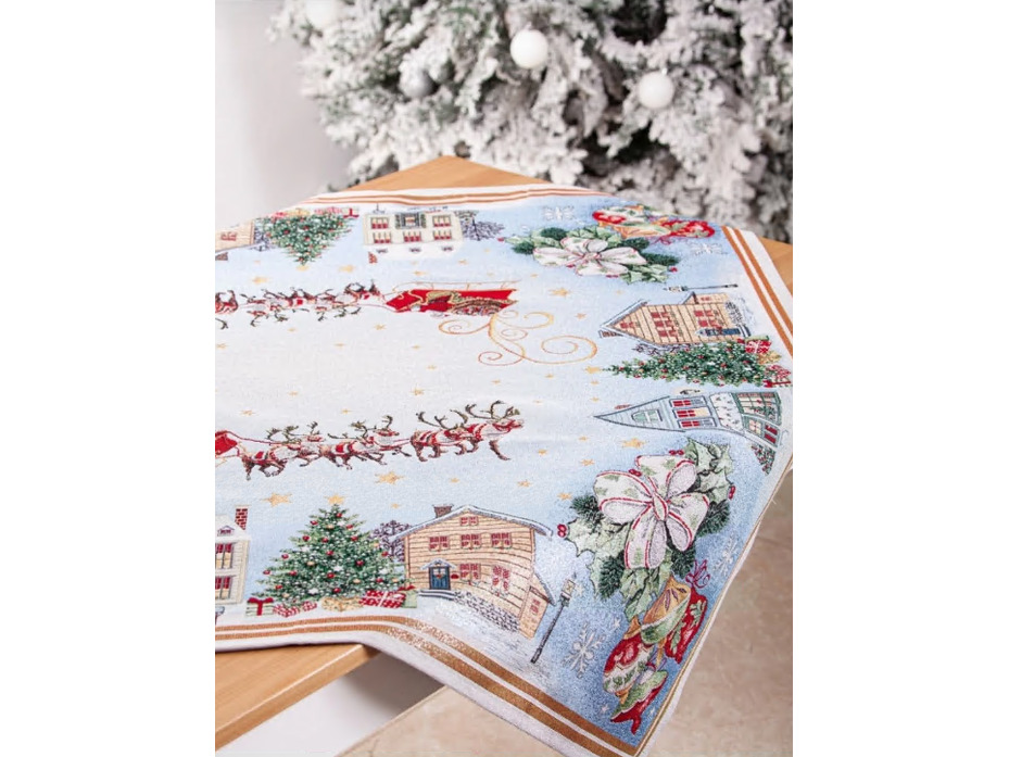 Наперон 03559 Зимний Стокгольм гобелен 100*100 / Le Gobelin