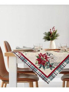 Наперон 2413268 Глазко зеленая клетка гобелен 100*100 / Le Gobelin