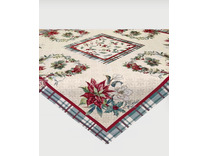 Наперон 2413268 Глазко зеленая клетка гобелен 100*100 / Le Gobelin