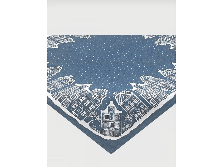 Наперон 2413868 Ниерланды синий гобелен 100*100 / Le Gobelin