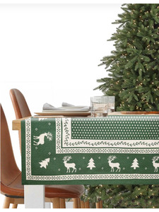 Наперон 2517843 Нидерланды зелень гобелен 100*100 / Le Gobelin