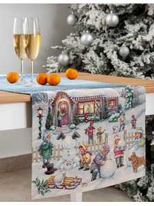 Дорожка 04971 Большая семья гобелен 44*140 / Le Gobelin