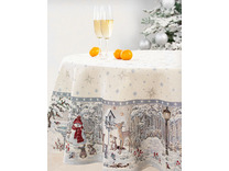 Скатерть 01538 Лесные друзья у кормушки гобелен D 180 / Le Gobelin Скатерть 01538 Лесные друзья у кормушки гобелен D 180 / Le Gobelin