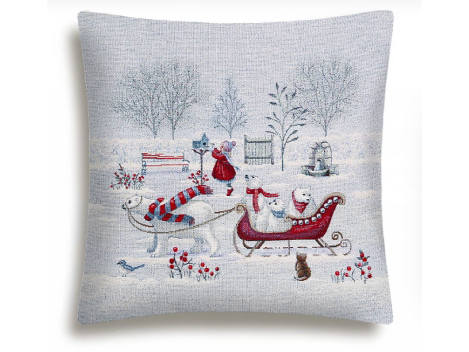 Наволочка декоративная 04500 В гостях у сказки гобелен 45*45 / Le Gobelin